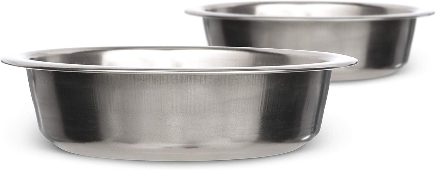 Neater Pet Brands 5-Cup Stainless Steel Dog Bowl - Replacement Bowl for Medium Deluxe Neater Feeder, Dishwasher Safe Metal Dish for Dog Food or Water