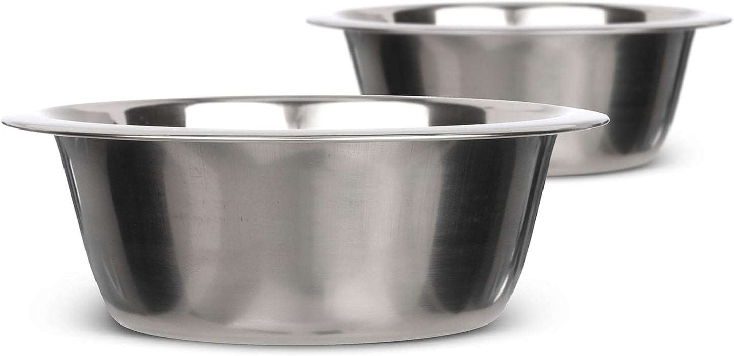 Neater Pet Brands 5-Cup Stainless Steel Dog Bowl - Replacement Bowl for Medium Deluxe Neater Feeder, Dishwasher Safe Metal Dish for Dog Food or Water