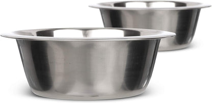 Neater Pet Brands 5-Cup Stainless Steel Dog Bowl - Replacement Bowl for Medium Deluxe Neater Feeder, Dishwasher Safe Metal Dish for Dog Food or Water