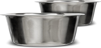 Neater Pet Brands 5-Cup Stainless Steel Dog Bowl - Replacement Bowl for Medium Deluxe Neater Feeder, Dishwasher Safe Metal Dish for Dog Food or Water
